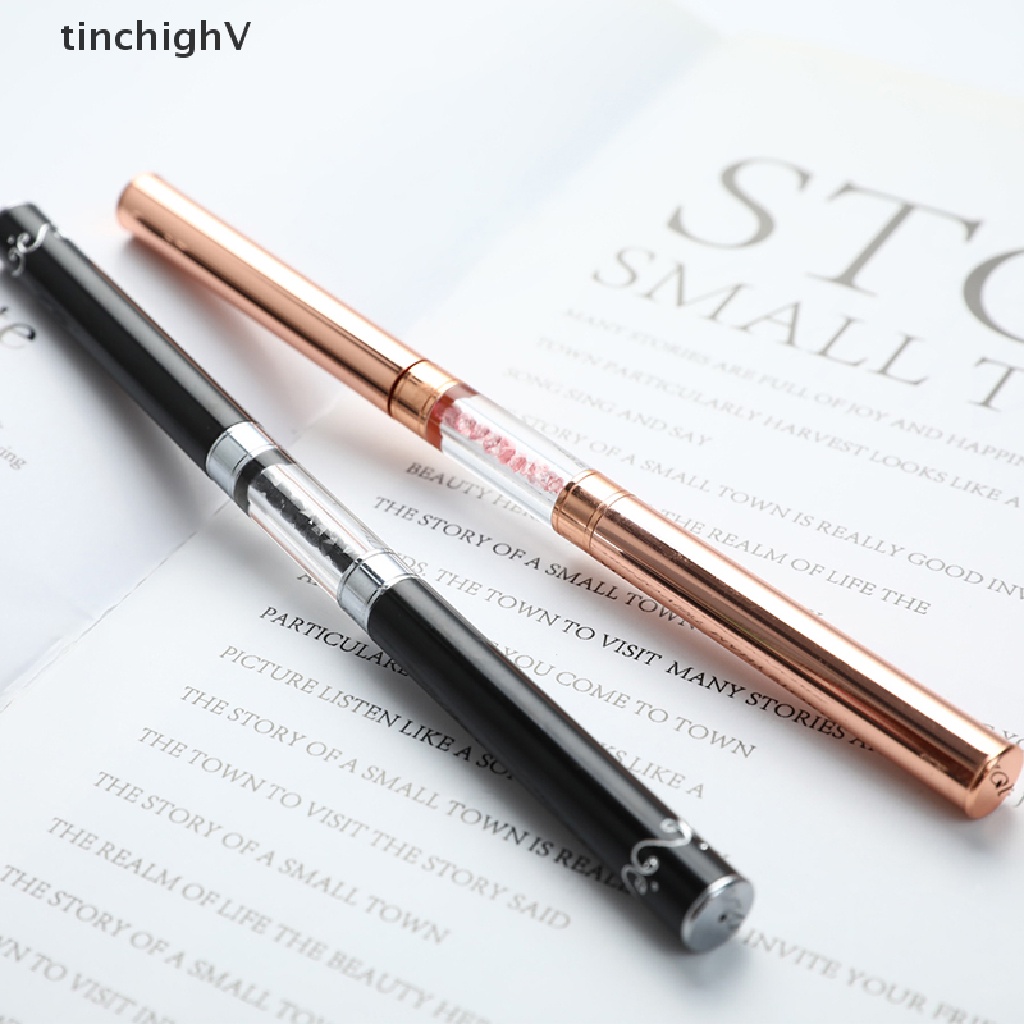 Cọ Hai Đầu Cán Pha Lê Dùng Vẽ Móng Nghệ Thuật