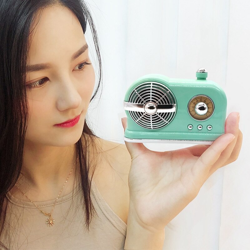 Loa Bluetooth Phong Cách Đài Radio Cổ Điển