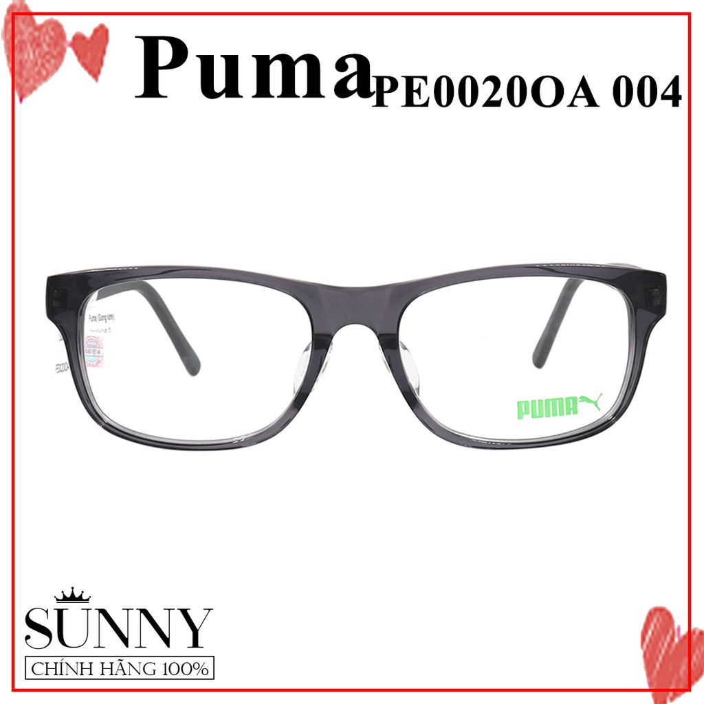 Gọng kính nam nữ chính hãng Puma PE0020OA màu sắc thời trang, thiết kế dễ đeo bảo vệ mắt