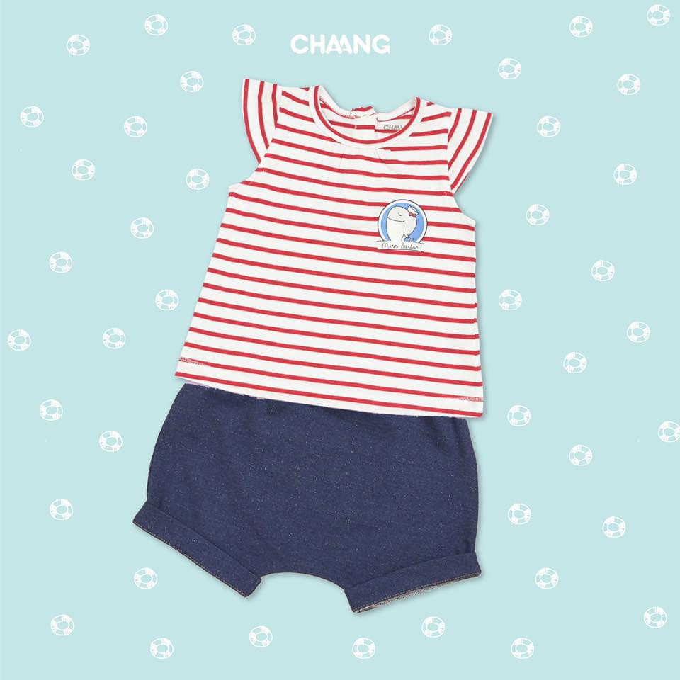 Bộ cánh tiên kẻ đỏ bé gái