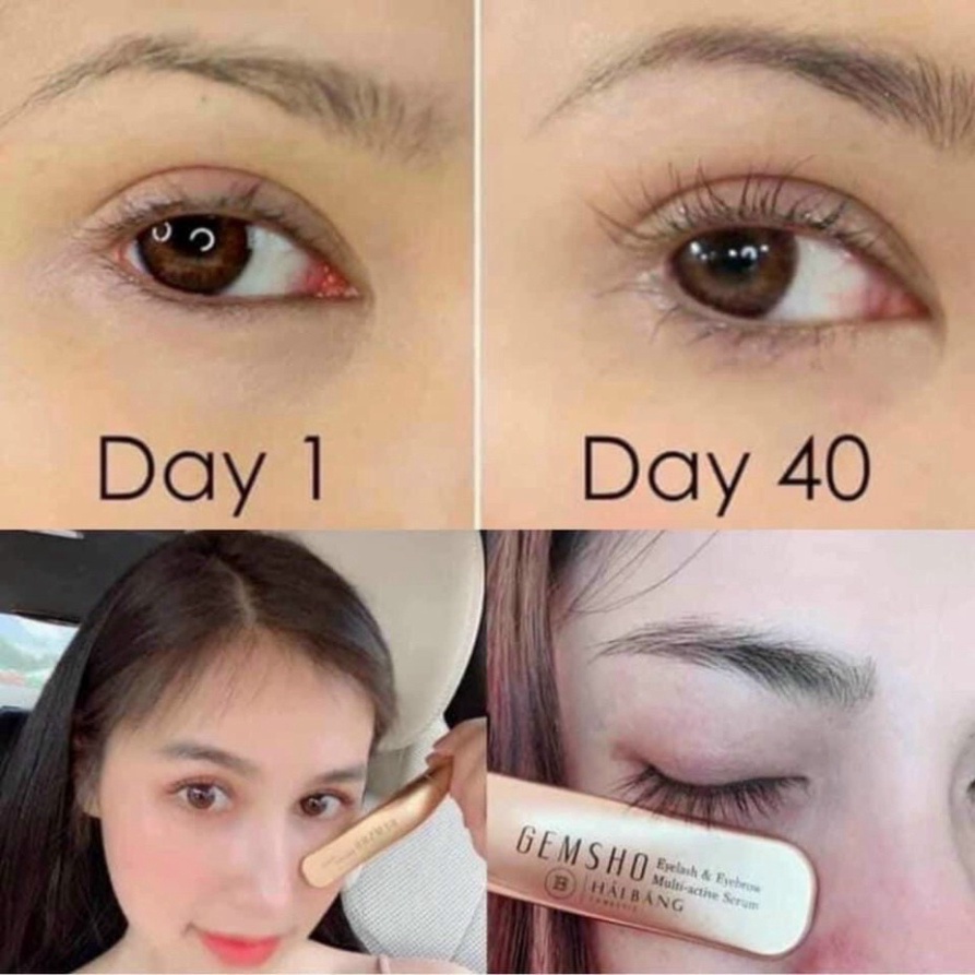 CHÍNH HÃNG-   MỌC MI - DƯỠNG DÀI MI GEMSHO - HÀNG CHUẨN