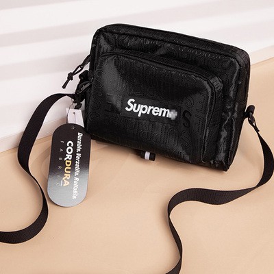 NEW 2019 Túi Chéo Supreme logo in chìm hàng SUPER