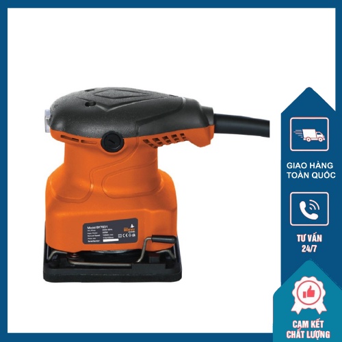 Máy chà nhám rung Benyu BY7601 - 200W, Kích thước đế chà 110x100mm