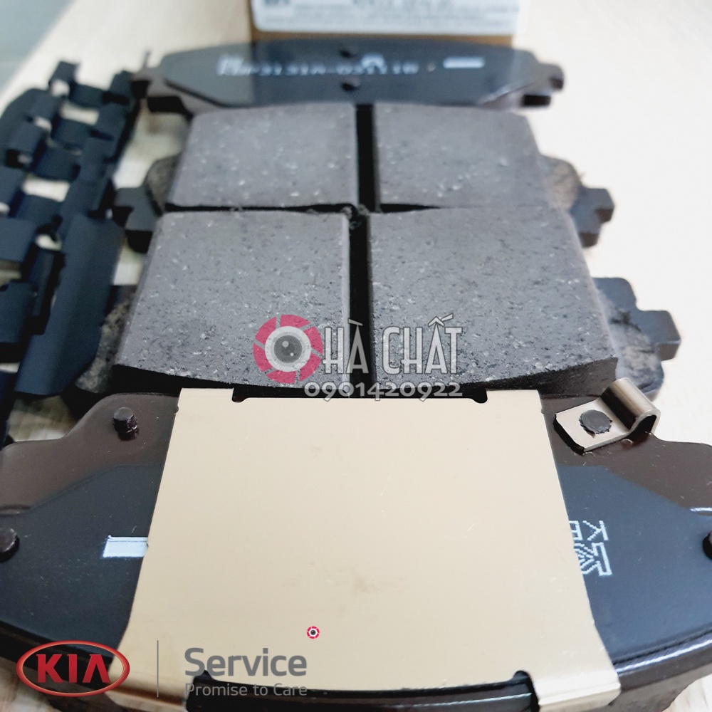 Má phanh trước Kia Morning 🚘 chính hãng HYUNDAI MOBIS Hàn Quốc 🎯 581011YA00