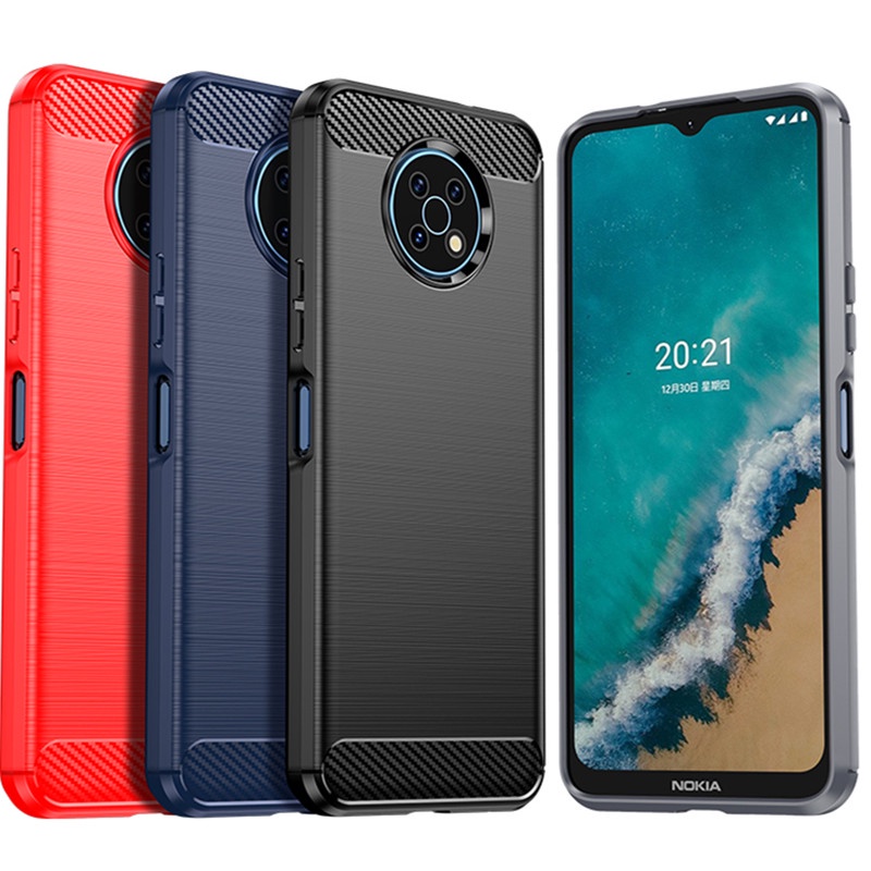 Ốp Điện Thoại TPU Sợi Carbon Cho Nokia G50 X10 X20 G10 G20 XR20 G 50 G50