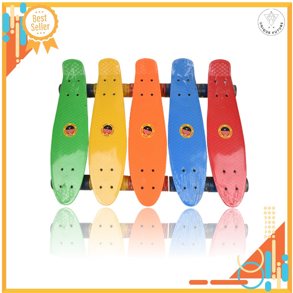 Ván trượt thể thao Pennyboard - Có ĐÈN ở bánh xe - Tool Vặn ván