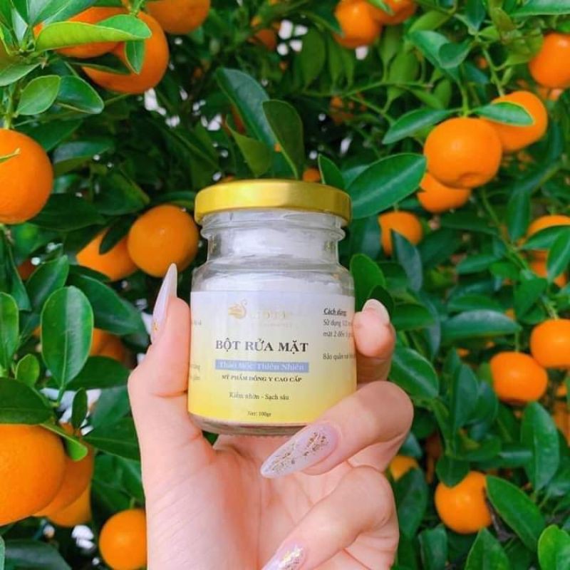 BỘT RỮA MẶT SẮC DƯỢC THIÊN NHIÊN