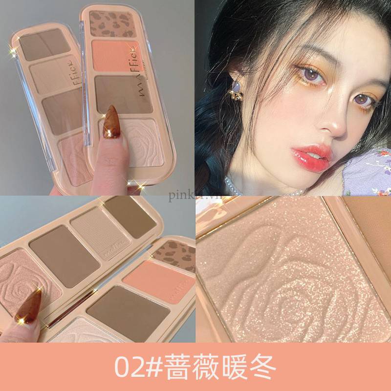 [Hàng mới về] Bảng Phấn Má Hồng Maffick Bắt Sáng Da