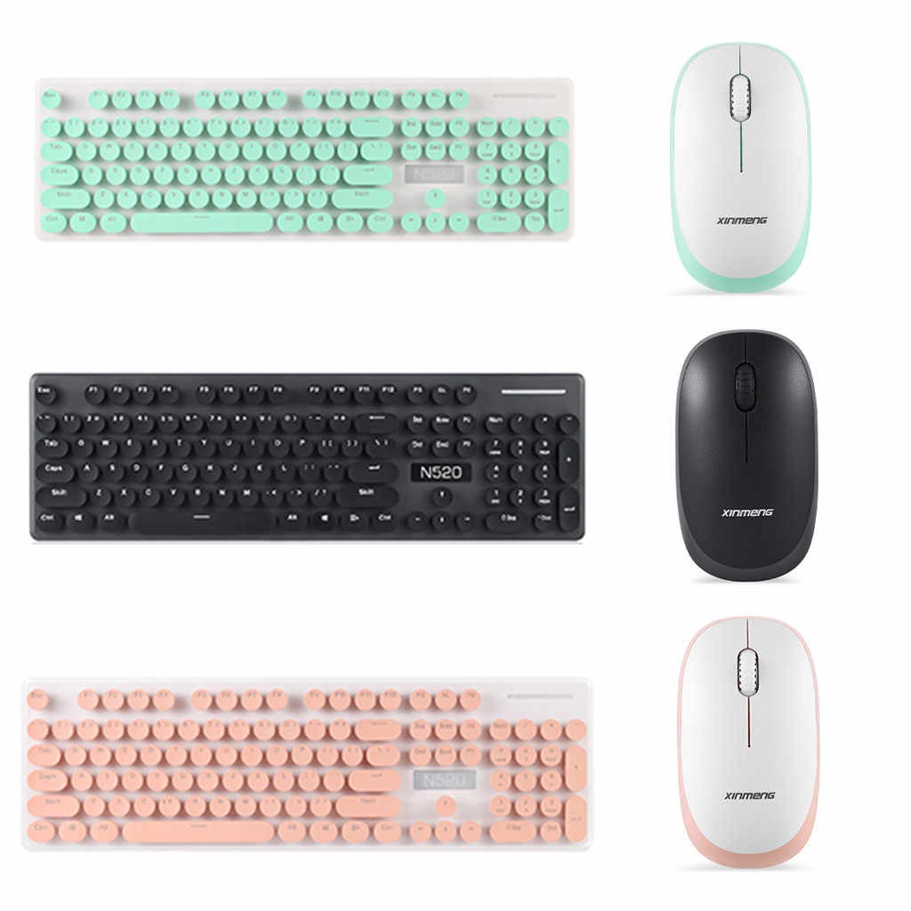 COMBO Bàn Phím Và Chuột Không Dây N520 Cao Cấp Siêu Đẹp [Đổi 1 Trong 14 Ngày - Bảo Hành 1 Năm]