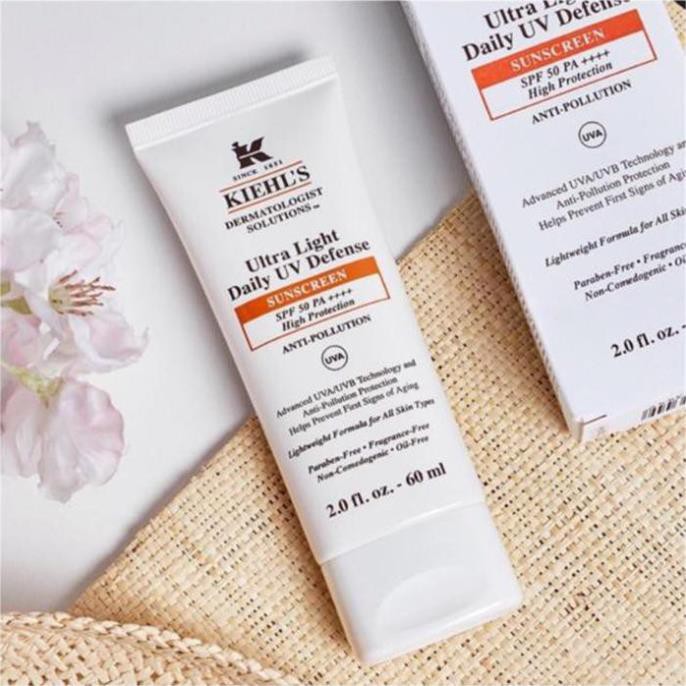 Kem Chống Nắng Kiehl’s Ultra Light Daily UV Defense Sunscreen SPF 50 PA+++ High Protection 60ML