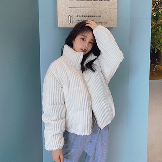 Áo phao nữ áo khoác phao nhung gân hàng QC dày đẹp chuẩn hình chuẩn màu giá tốt