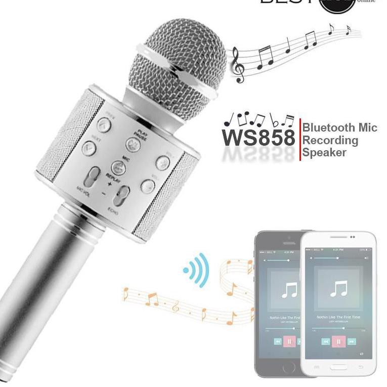 Micro Bluetooth Không Dây Mix Ws 858 Ws 858