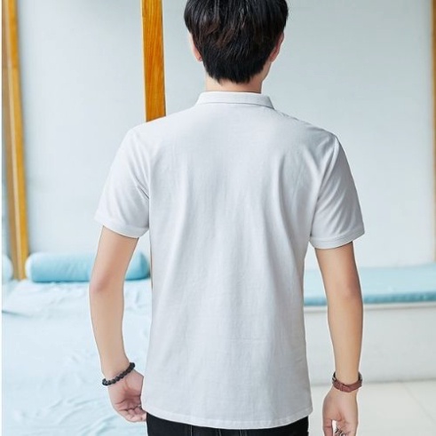 ⭐ Áo Thun Nam BoDy Ngắn Tay Cổ Bẻ Phong Cách Hàn Quốc Chất Coton Co Giản Mèm Mịn _KVINDstore08