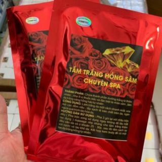 Tắm trắng hồng sâm