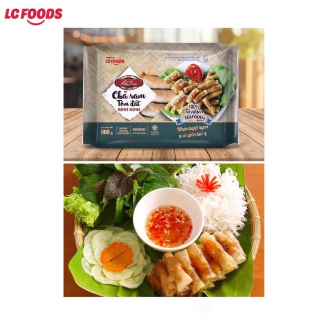 Chả ram tôm đất Bình Định gói 500g/LCFOODS | BigBuy360 - bigbuy360.vn