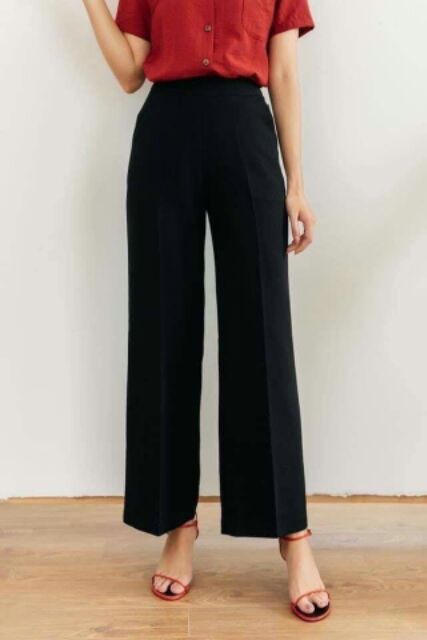 Quần ống Suông Dài Dây Kéo Bên Hông | BigBuy360 - bigbuy360.vn