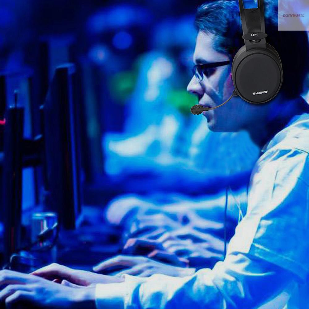 Tai Nghe Chụp Tai Có Micro Giắc Cắm 3.5mm Dùng Cho Ps4 New Xbox One Pc Smart Phone | BigBuy360 - bigbuy360.vn