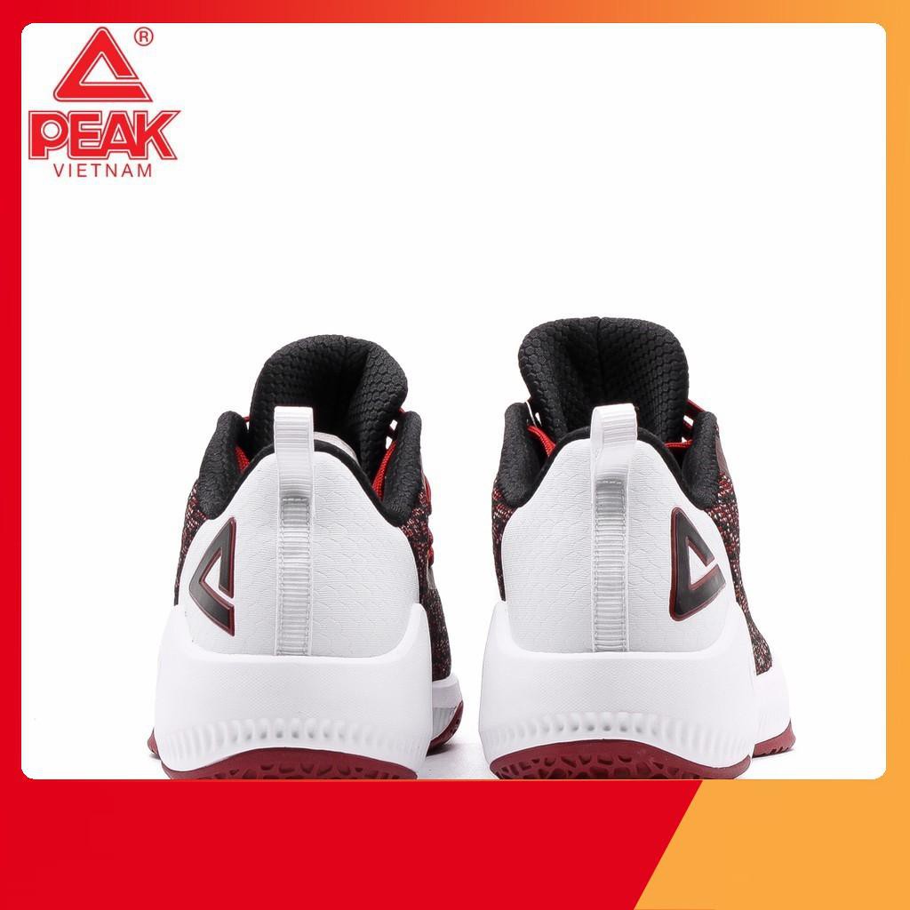 [GIÁ SỐC] [Freeship Toàn Quốc] Giày bóng rổ PEAK Basketball Snake NET E92061A – Đỏ Trắng cam kết Auth