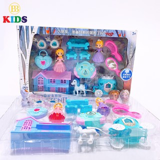 Lâu Đài Công Chúa ElSa - Đồ Chơi Trẻ Em BB Kids, Mã DC0091