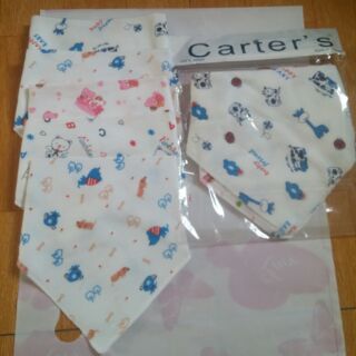 Khăn yếm tam giác carter cotton cho bé trai bé gái