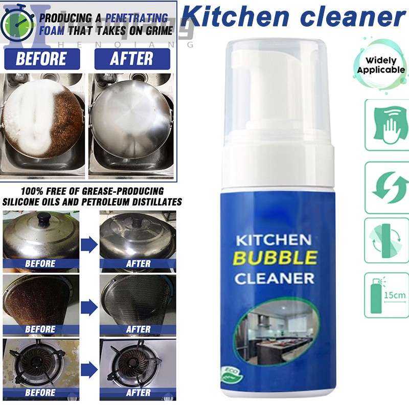Foam Cleaner Multi-Purpose Cleansing Bubble Washing Cleaning for Home Kitchen Bathroom