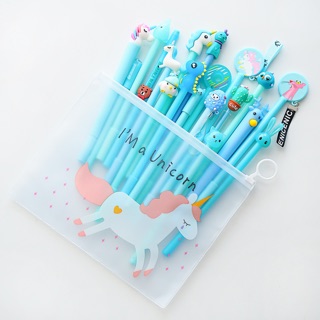 Set 20 cây bút mực đen siêu cute