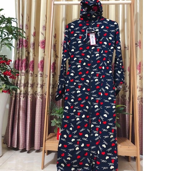 Áo chống nắng nữ toàn thân lanh nhung - Hàng cao cấp 2 lớp họa tiết | BigBuy360 - bigbuy360.vn