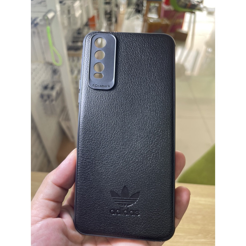 Ốp lưng da thương hiệu nam Vivo Y12s dẻo, mềm dàn hồi