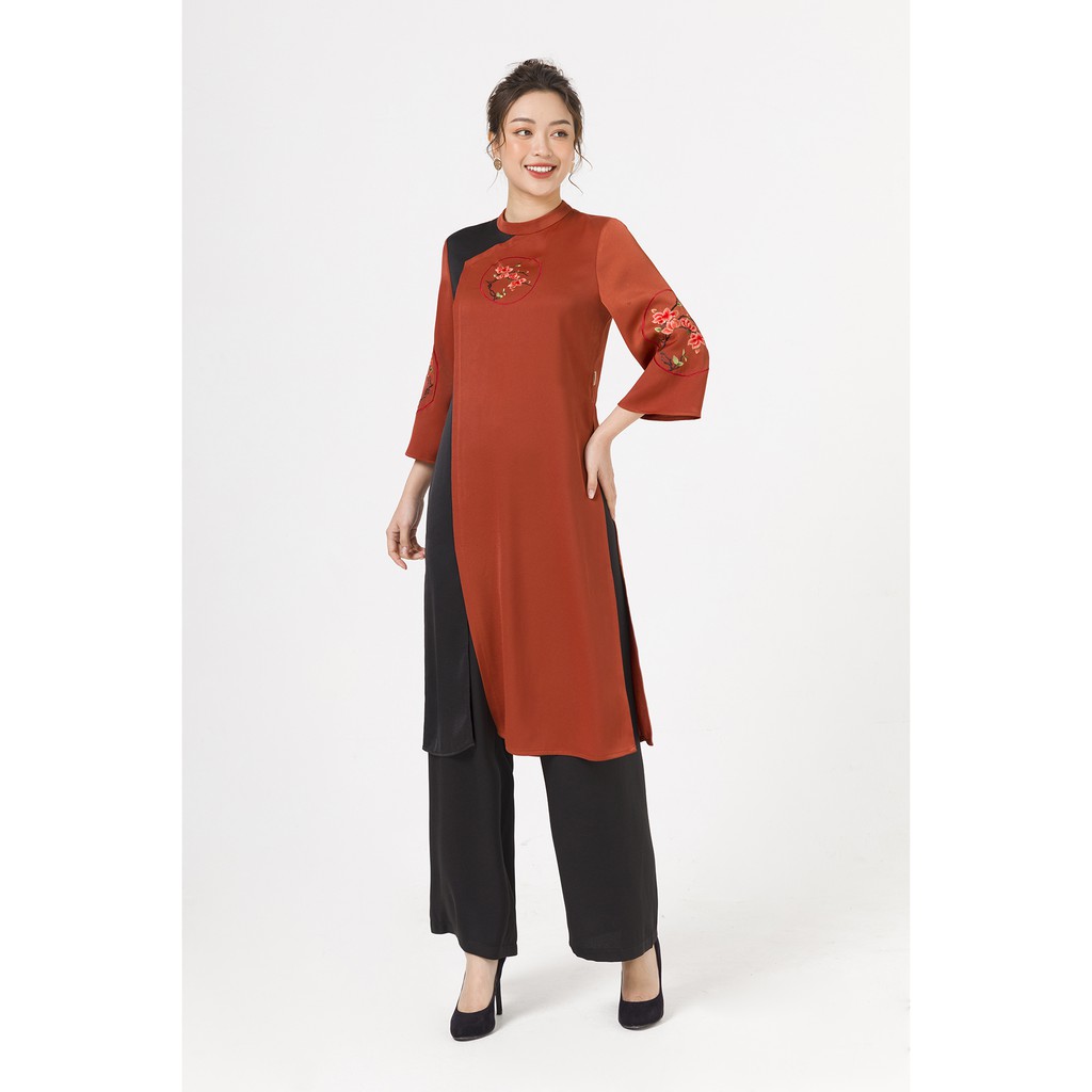 Áo dài cách tân nữ thêu GBQ024 LAMER L61A19Q054 (Áo không kèm quần)