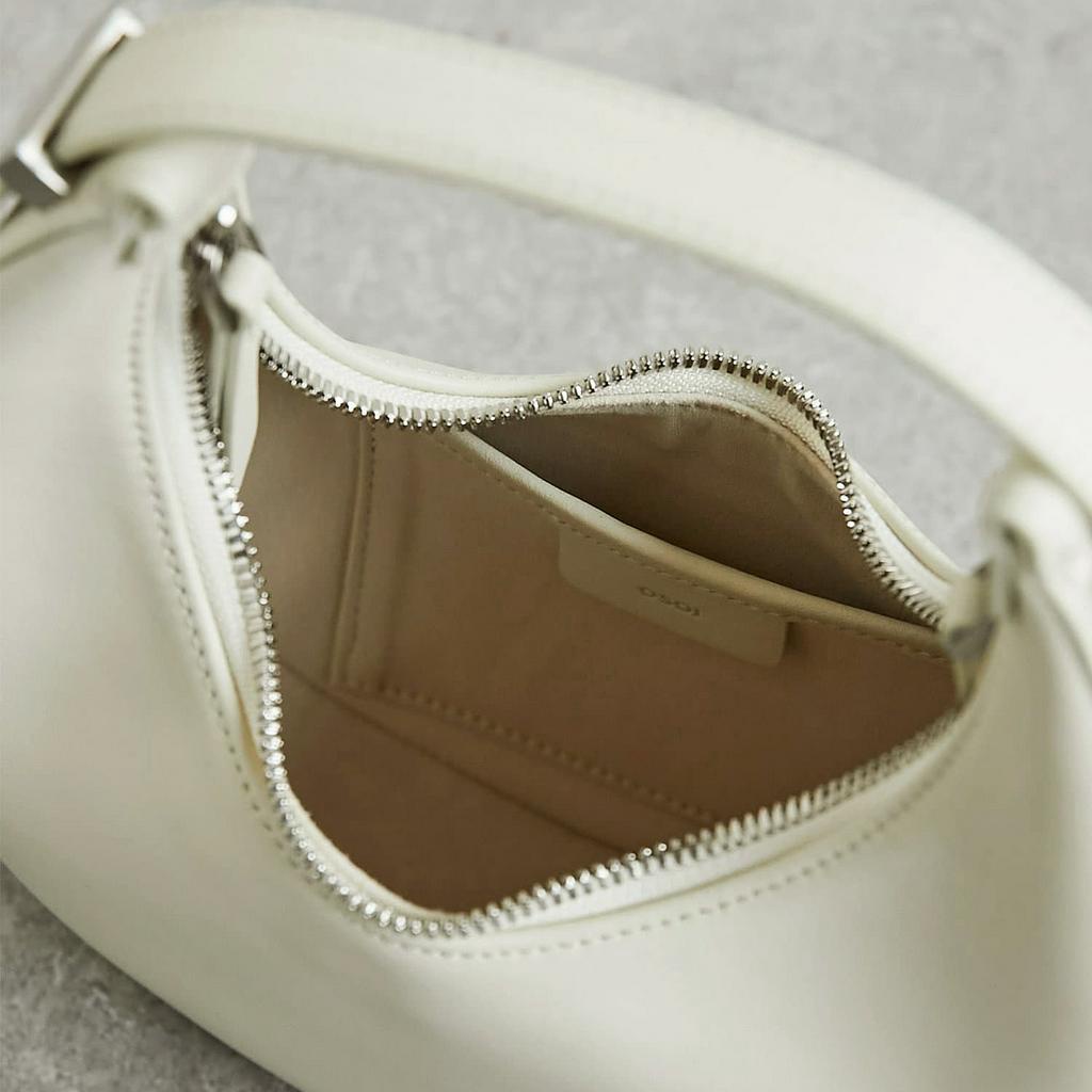 Túi da thật dáng cong bán nguyệt - TONI