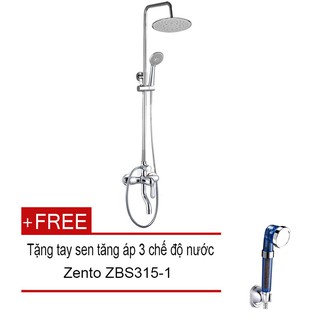 Bộ sen Zento ZT-ZS8112 + Tặng 1 tay sen Zento ZBS315-1