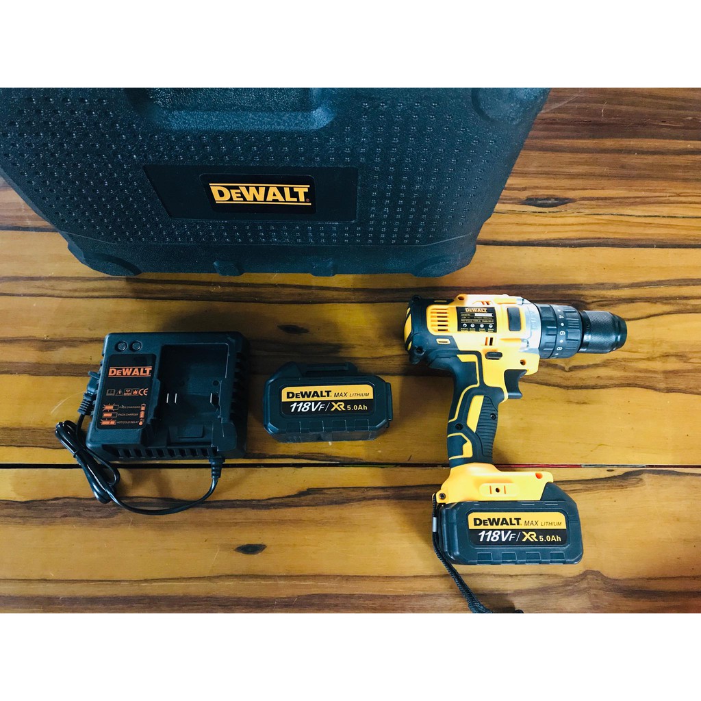 MÁY KHOAN PIN 118V DeWALT 13MM 3 CHỨC NĂNG MỚI 100%