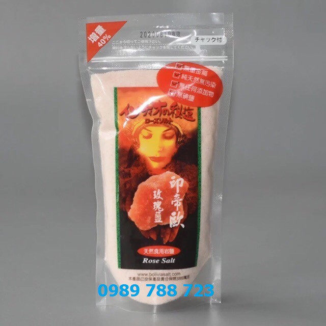 Muối hoa hồng 280g ( Muối hồng) pha kem Chesse cực chuẩn ngon