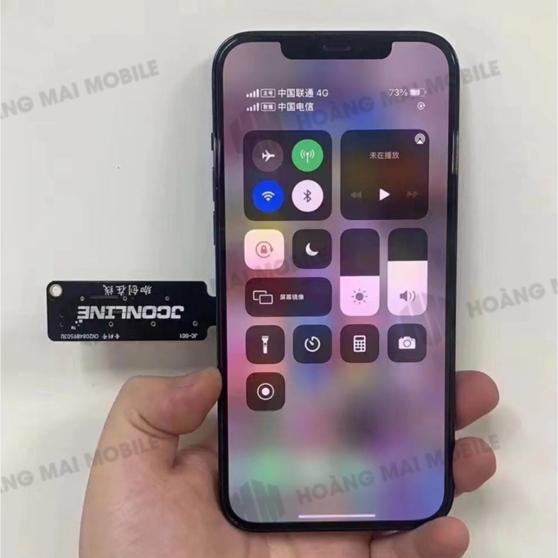 Dụng cụ test sóng cho iP4 - 13 Pro Max (lắp được 3 sim)