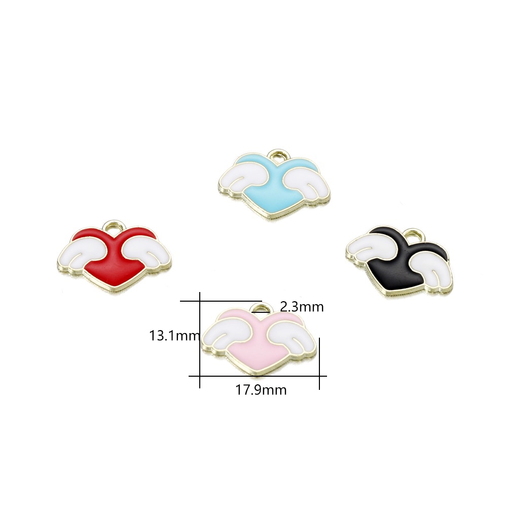 Set 10 mặt dây chuyền/móc khóa St.kunkka bằng hợp kim diy