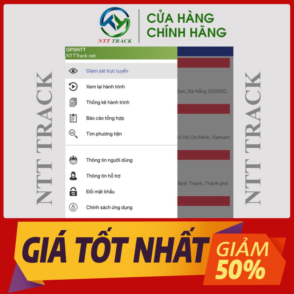 GIÁ KỊCH SÀN Thiết bị định vị GPS xe máy chính hãng NTT Track A8 Pro ,,,,,