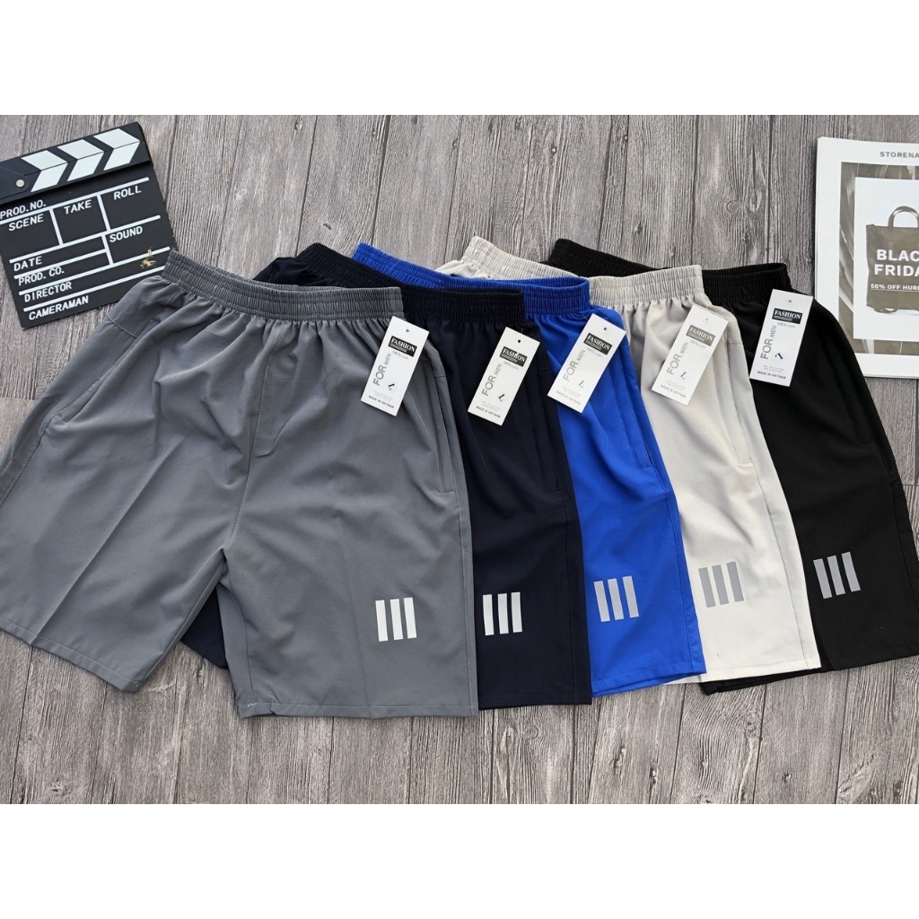 Quần Short Đùi Nam Chất Dù Mát Mịn Đường May Chuẩn Nét Hàng Thương Hiệu | BigBuy360 - bigbuy360.vn