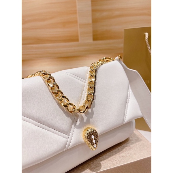 Túi xách Bvlgári chất da bò sz 22 hàng order trung