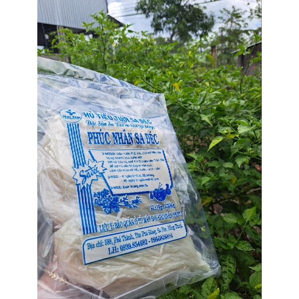 HỦ TIẾU DAI SA ĐÉC. 1KG. sợi tươi hút chân không