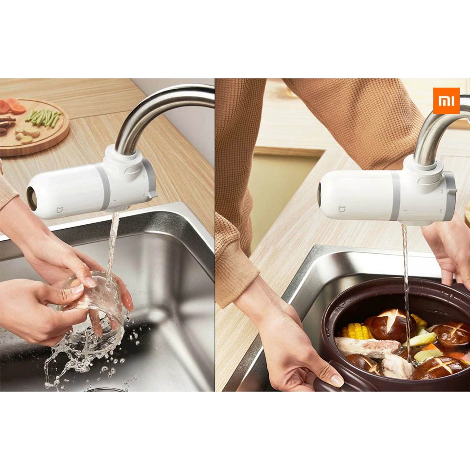 Máy Lọc Nước Tại Vòi Xiaomi Mini Xiaomi Mijia MUL11- Tặng Kèm 3 Lõi Lọc- Bảo Hành 06 Tháng