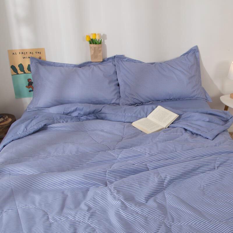 Cotton TC CHĂN CHẦN mỏng -  bộ vỏ chăn ga giường (thích hợp để nằm mùa hè và điều hoà)