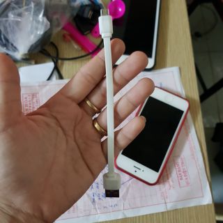 Cáp sạc ngắn và cáp 3 đầu