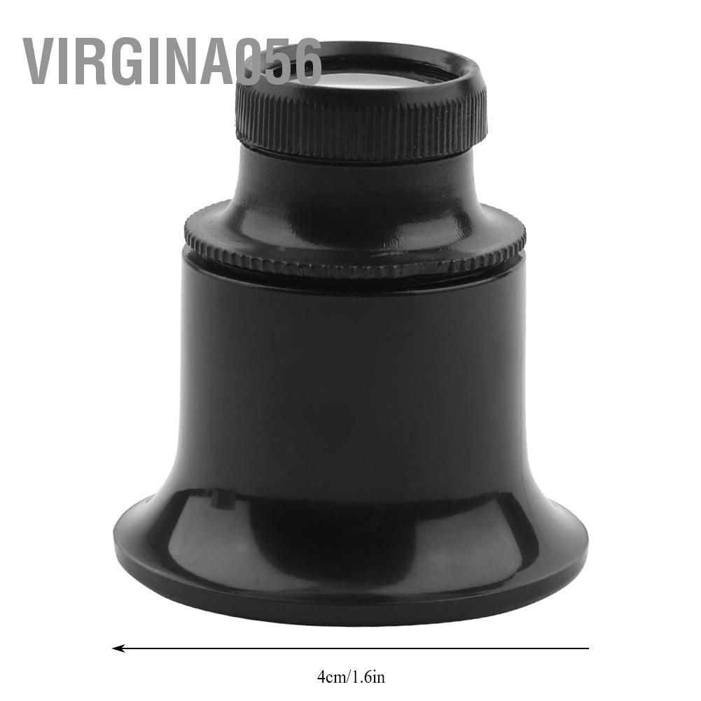 Virgina056 20x Watch Magnifying Eyepiece Jewellery Magnifier Repair Kit Tools Newly