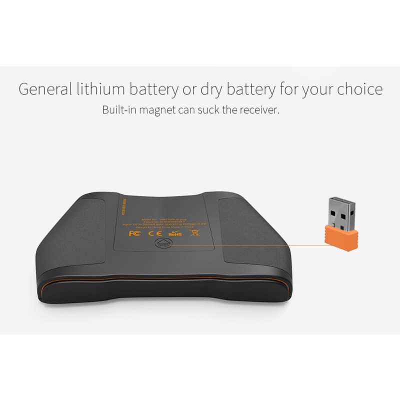Bàn PhíM Mini Không Dây btsg 83 PhíM, TíCh HợP MàN HìNh CảM ỨNg 2.4Ghz RF