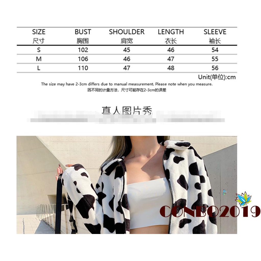 Áo Khoác Cardigan Dài Tay In Họa Tiết Da Bò Sữa Thời Trang Thu Đông Dành Cho Nữ -nv3