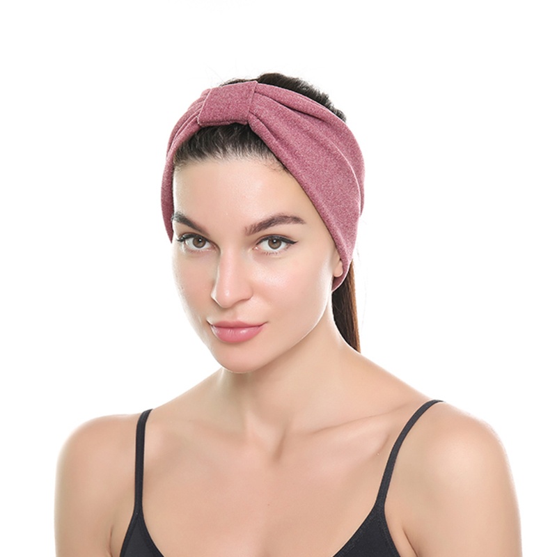 Băng Đô Len Giả Thắt Nơ Xinh Xắn Cho Nữ