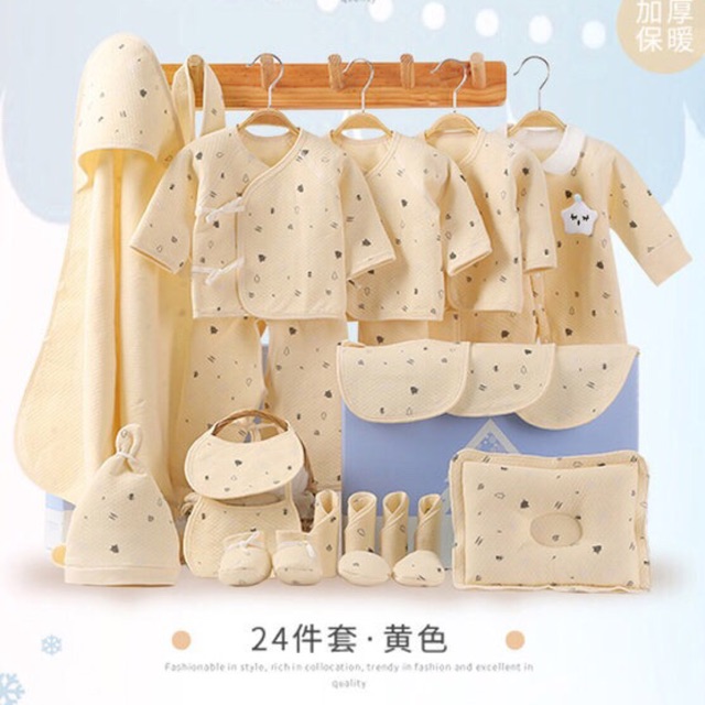 [ORDER] SET quà tặng 22 món đồ sơ sinh