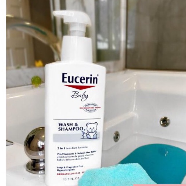 Sữa tắm gội trẻ em Eucerin Baby Wash & Shampoo