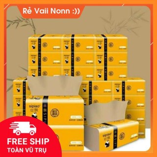 Thùng 27 gói giấy ăn gấu trúc sipiao