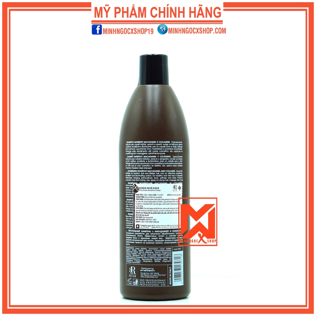 Dầu gội phục hồi tái tạo tóc MACADAMIA STAR 1000ml chính hãng